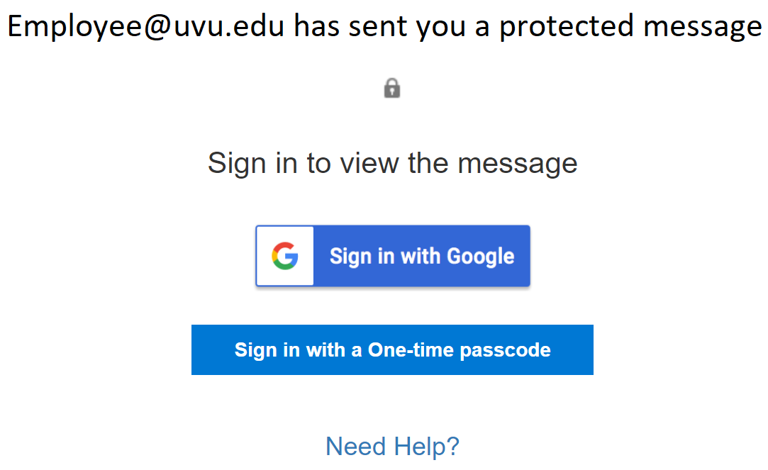 Sign in with Google to read the message.